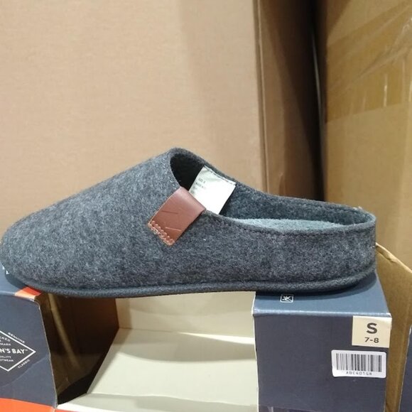 St. John's Bay Other - ST JOHN'S BAY Slippers Textile Upper Wool Feel Outer Comfy,Gray Small